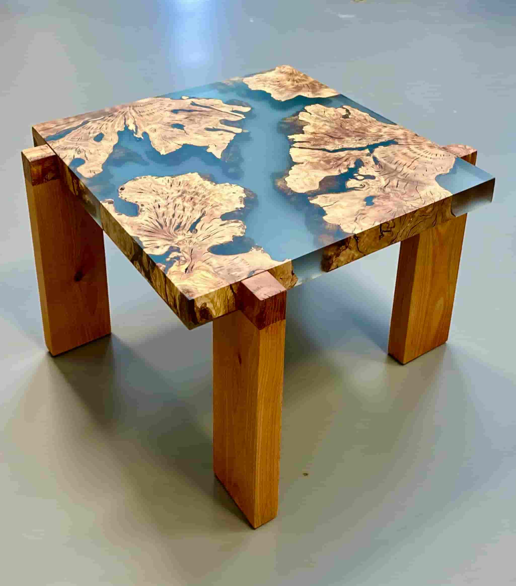 “Adina” ~ Turkish Olive Burl Occasional Table