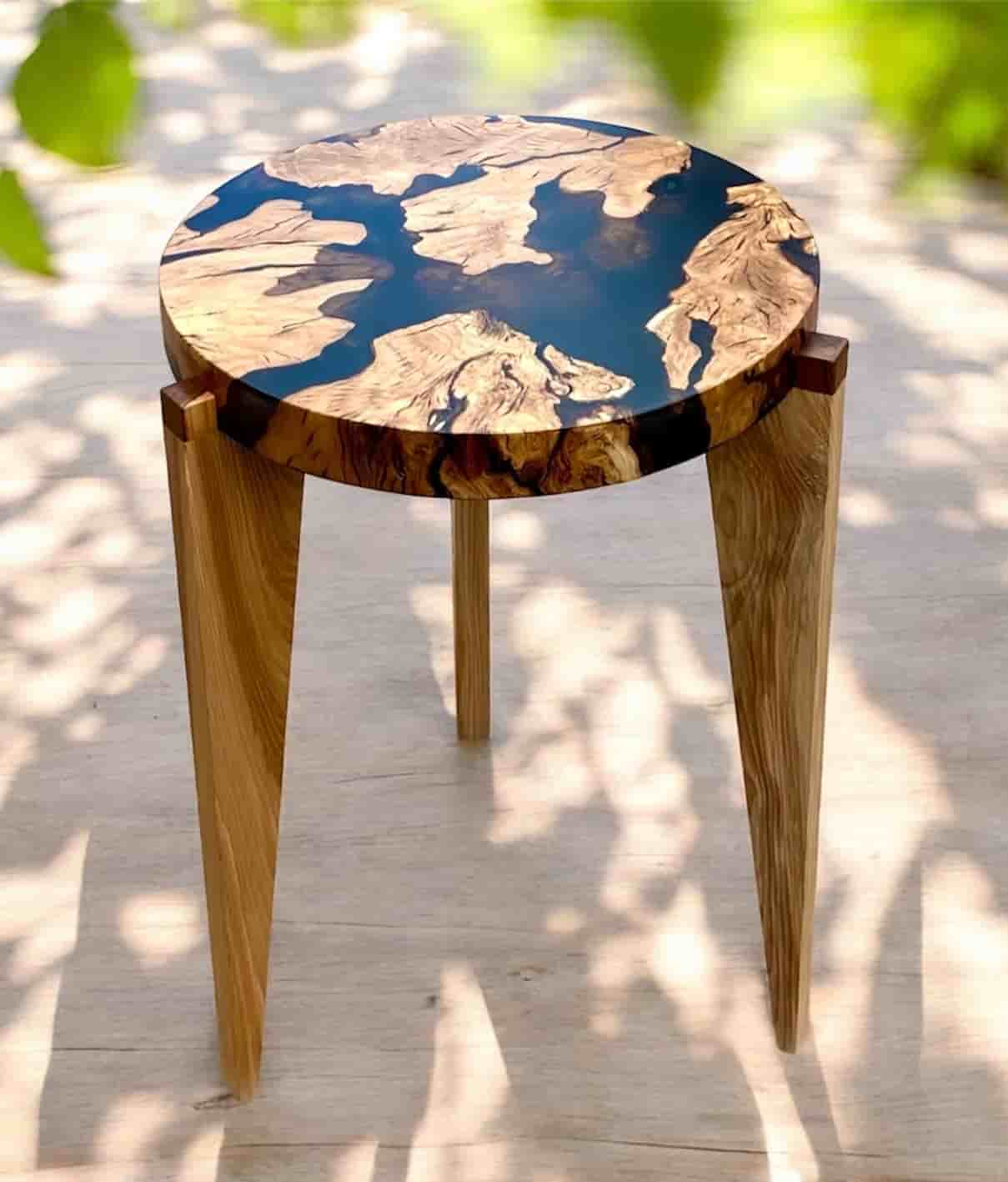 Olivia ~ Turkish Olive Burl Occasional Table